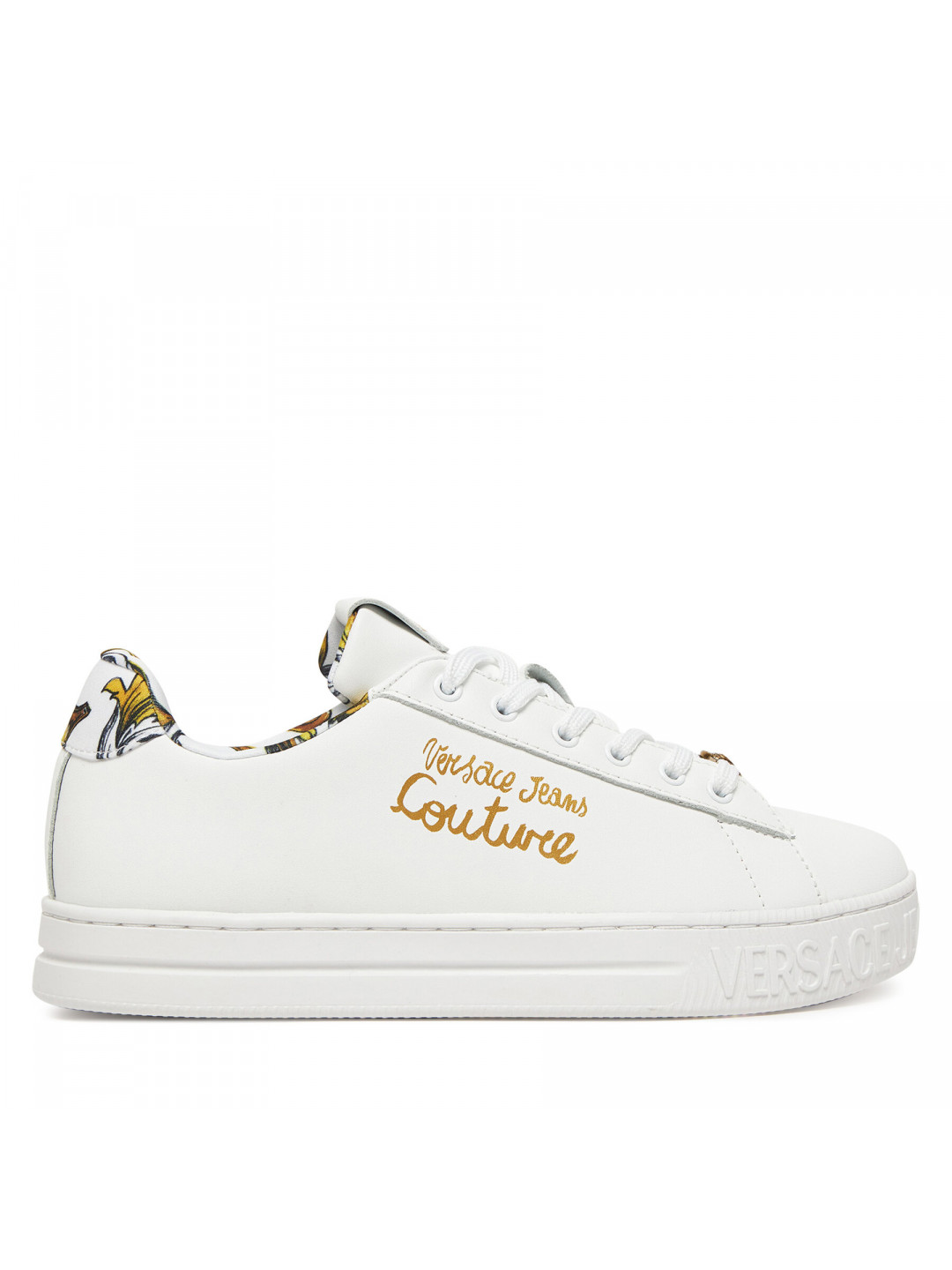 Sneakersy Versace Jeans Couture 78VA3SKL Bílá